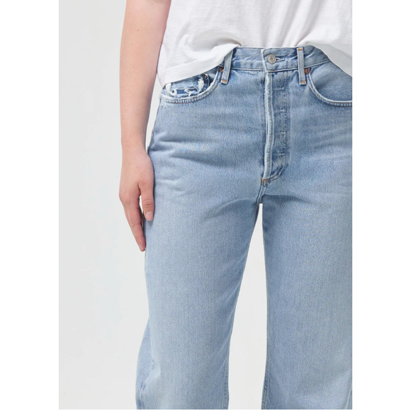 Agolde 90's Mid Rise Straight in Snapshot Size 24 - Picture 2 of 11